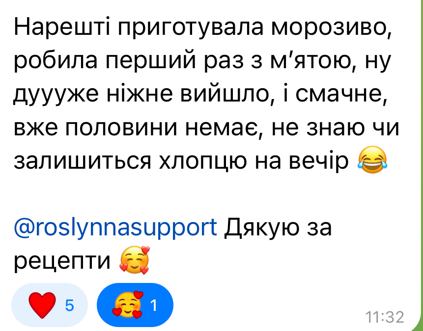 Відгук 9: Морозиво М’ята-шоколад-печиво